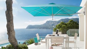 Umbrosa Range: UMBROSA PARAFLEX WALLMOUNTED UMBRELLA