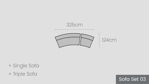 Alexandra Modular Options: Alexandra Sofa Set 03