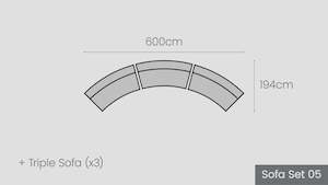 Alexandra Sofa Set 05