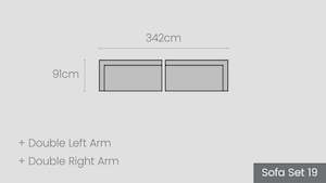 Hamilton Modular Options: Hamilton Sofa Set 19