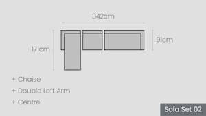 Hamilton Modular Options: Hamilton Sofa Set 02