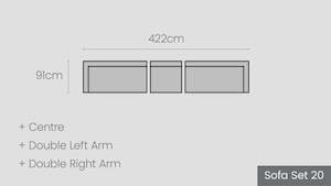 Hamilton Sofa Set 20