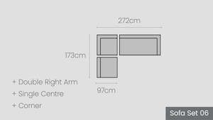 Kapiti Modular Options: Kapiti Sofa Set 06
