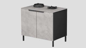 Outdoor Kitchens: Q-BOO KITCHEN CABINET 100 2 BURNERS