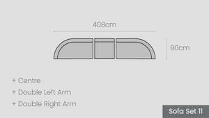 Cambridge Modular Options: Cambridge Sofa Set 11