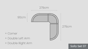Cambridge Modular Options: Cambridge Sofa Set 07
