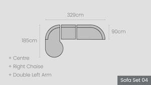Cambridge Modular Options: Cambridge Sofa Set 04