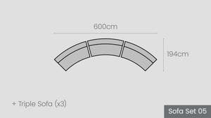 Alexandra Sofa Set 05