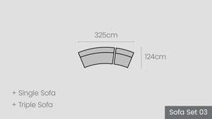 Alexandra Sofa Set 03