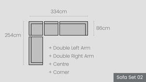 Pauanui Teak Sofa Set 02
