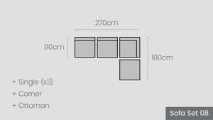 Hahei Sofa Set 08