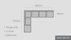 Hahei Sofa Set 04