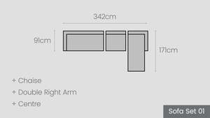 Hamilton Sofa Set 01