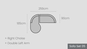 Cambridge Sofa Set 05