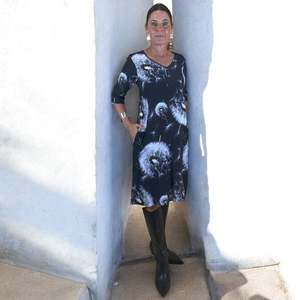 Dresses: viscose dandelion Vneck dress - juliette