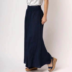 All Collections: linen pants - diana - navy
