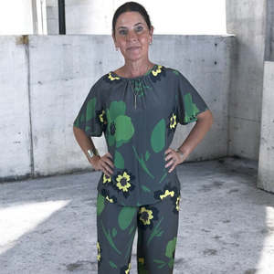 Sale: viscose blouse - floral - janey