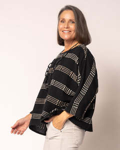 Tops: top - cotton - onyx - malibu