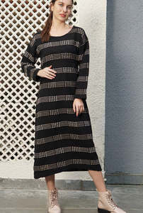 dress - cotton - onyx - rhiannon