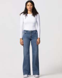 jeans - marena - mid rise - Ilmara wash
