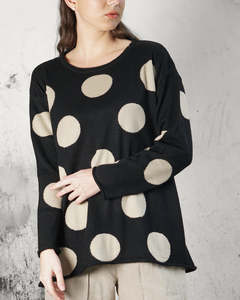 Sale: jumper - wool blend - onyx