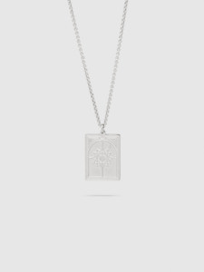 Tarot Star Pendant Necklace in Silver