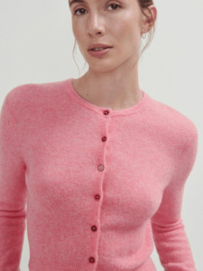 Razpark Cardigan  in Candy Pink Melange