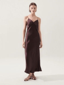 The Colour Edit: Deco Rouleau Dress in Cacao