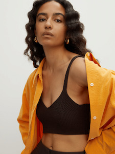 The Colour Edit: Gintare Shirt in Orange