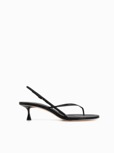 Footwear: Wishbone 50 Heel in Black