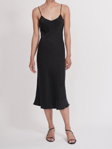 90's Slip Dress in Black