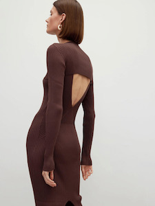 Chinese New Year: Carmillia Dress in Pure Chocolate