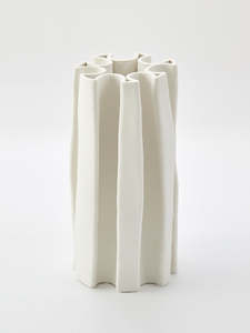 Box Pleat Vase Medium