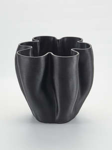 Boheme Vase Medium Ebony