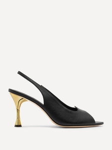 Helix 90 Slingback in Black