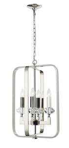 NewYork Allure - 4 Light - Polished Nickel