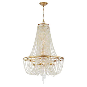 Bailey Collection - Basket Chandelier - W:60cm - Gold