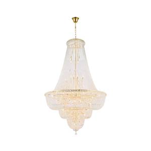 Empress Crystal Basket Chandelier - GOLD - Lights: 76