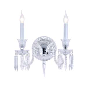 Buckingham Wall Sconce - Double Arm (As seen on The Bachelor)