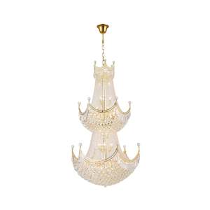 Empire Royal Empire Collection: Royal Empire Staircase Basket Chandelier - GOLD - W:90cm