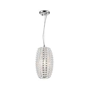 Infinity Pendant Lamp - Clear Crystal - W:14 H:25cm