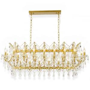 Maria Theresa Collection: Maria Theresa Bar Light - ANTIQUE GOLD - 120cm