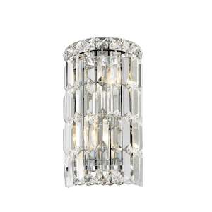 Modular Wall Sconce Light - Round - CHROME