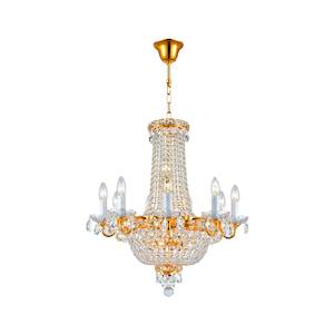 Newyork Empress Collection: NewYork Empress - Basket Chandelier - Gold - Width: 60cm