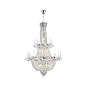 NewYork Empress - Basket Chandelier- Chrome - Width: 102cm