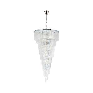 NewYork Oasis Spiral Chandelier - Chrome - Width: 90cm