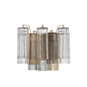Odelle Collection - Wall Sconce Light - Satin Brass - W:36cm (Copy) (Copy)