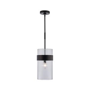 Bronze Filter: Provincial Collection - Single Light - Rod Suspension - Warm Bronze