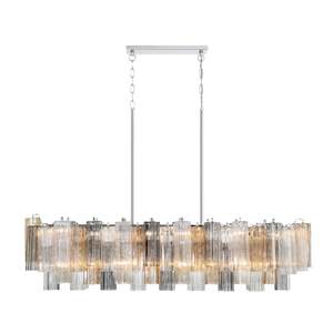 Odelle Collection - Bar Light - Autumn & Chrome - L:131cm