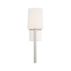 Xavier Collection - Wall Sconce - Polished Nickel Frame